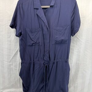 Treasure & Bond Navy Jumpsuit